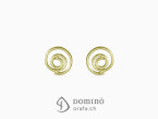 Spirals earrings Yellow gold 18 kt